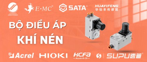 Banner bộ điều áp khí nén